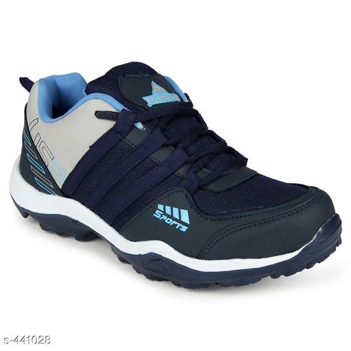 Stylish Synthetic Leather Men's Sports Shoe