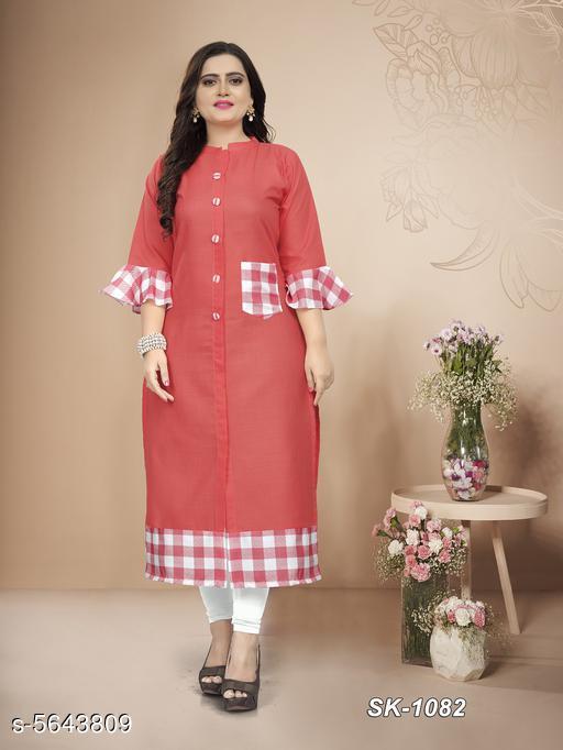 Women's Printed Cotton Kurti