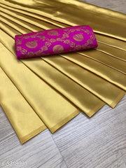 Fancy Satin Silk Saree