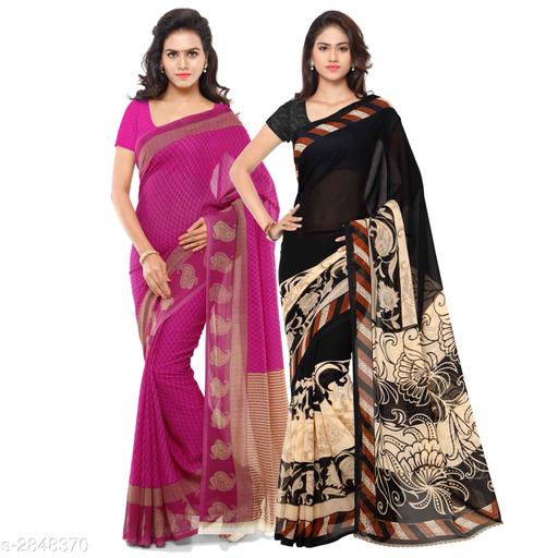 Trendy  GeorgetteWomen's Sarees