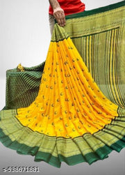 Women Fancy Saree For Taurkey Printed Work New Pattion For 2025