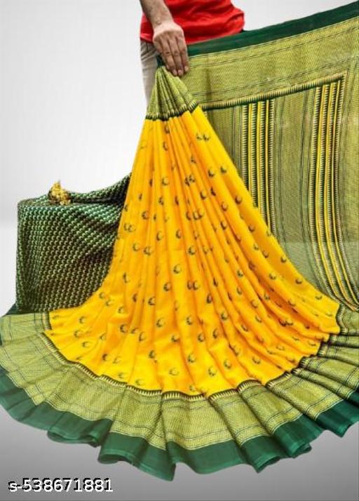 Women Fancy Saree For Taurkey Printed Work New Pattion For 2025