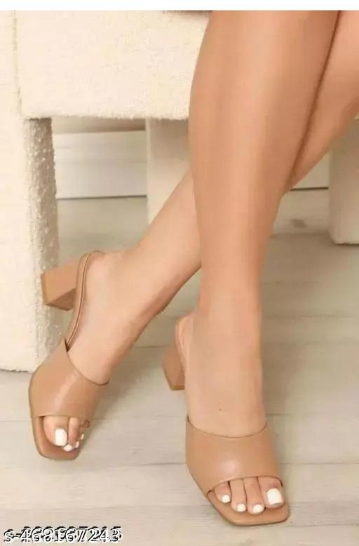 Synthetic Flat Sandals
