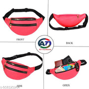 Waist Pack for Travel, Hiking & Sports – Unisex Zip Pouch Belt Bag for Phone, Money & Documents