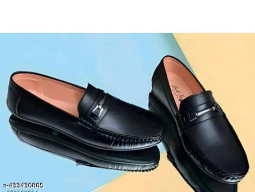 Stylish Men's Black Loafers