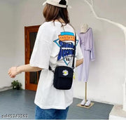 MessengerBag-Black Sling Bag (Black, 1.5 L)