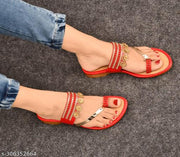Latest Flat women,  girls and ladies sandle slippers for dailywear and partywear