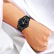 Lorenz Casual Black Dial Analog Watch for Men | Watch for Boys- MK-3057K