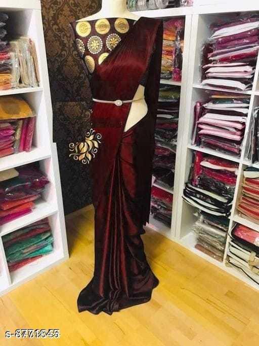 SATIN SILK SAREE