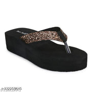 Pack  of 2 - TWO SOFT Comfortable & Stylish Extra Soft Slippers/ Flip Flop for Women & Girls Combo of 2