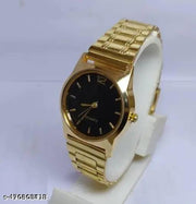 Golden Watch For Women & Girl
