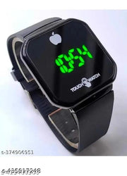 Fancy Green Light LED Digital Watch for Teenagers boy's and girl's With Attractive look's (Age 6 to 18 years)