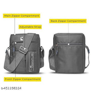 Sling Bag for Men and Women for office, travel and casual use with inner Pocket and Adjustable Strap, Utility Storage Side bag