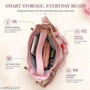 AROY Pu Leather Handbag For Women's