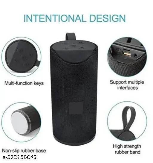 FYPCON Portable Bluetooth Speaker Wireless Super Bass Sound Audio System/Water Resistent/Splashproof Built in Mic, TF Card Slot, FM, AUX, USB