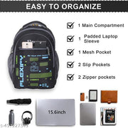 LIMITED STOCK HURRY UP!! Large 35 L Casual Waterproof Laptop Bag/Backpack for Men Women Boys Girls/Office School College Teens & Students