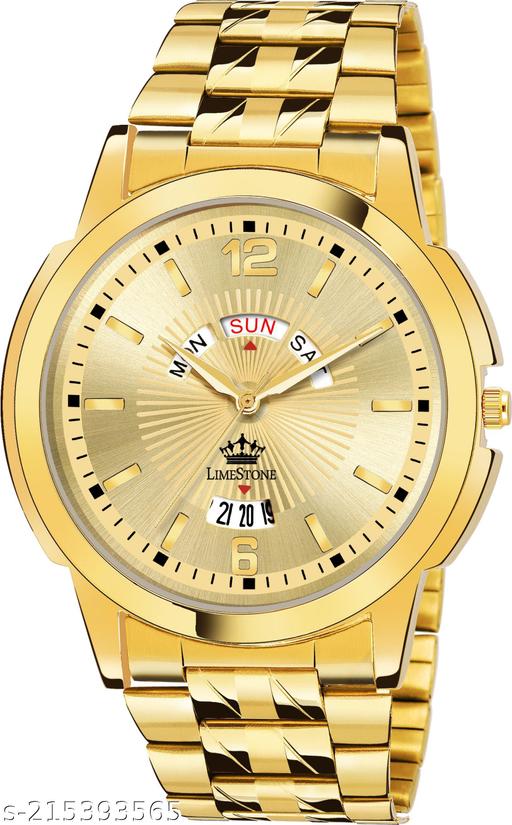 LIMESTONE OTUS Limited Day and Date Functioning Series Square Dial Boys Watch with Quartz Mevhanism Analog Watch - For Men ()