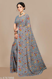 Attractive Soft Georgette Women's Sarees