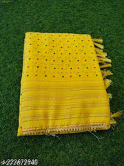 CHIFFON PRINTED SONPARI FOIL WITH BORDER AND BLOUSE