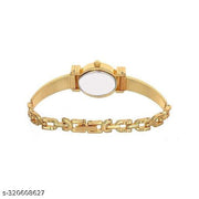 Gold Dial Look is Good for Watch Watch - for Girls