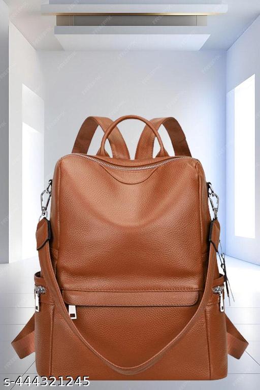 Bohobuzz Backpack Purse for Women Convertible Travel Vintage PU Leather Bag(Backpack,bag,backpack for women women bag fashion,stylish)