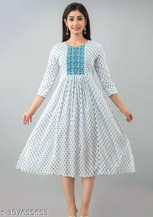 New Trendy Printed Kurti