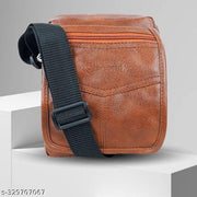 Casual Crossbody Synthetic Leather Men Sling Bag/Shoulder Bag for Men/Travel Bag/Cross Body Bag/Office Business Bag/Messenger Bag/Stylish Sling Bag for Men