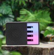 Budget-Friendly Wireless Bluetooth Speaker with Multi-Color RGB Lights Lowest Price M413SP Portable Speaker - High Volume & Extra Bass