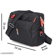 Unisex Waterproof Crossbody Sling Bag for Men & Women | Messenger Side Bag with Multi-Pockets & Adjustable Strap | Ideal for Travel, Office, College & Daily Outdoor Use (Navy Blue)  Grey, & Black