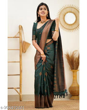 Evocative Soft Designer Banarasi Silk Saree For Woman