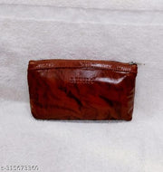 Perfect Combo of 2  Women's Genuine Leather Small Nd Long Hand Purse, Hand Coin Purse for Ladies Size (L5x3.50 H) Bombay Sheep Leather,Brown
