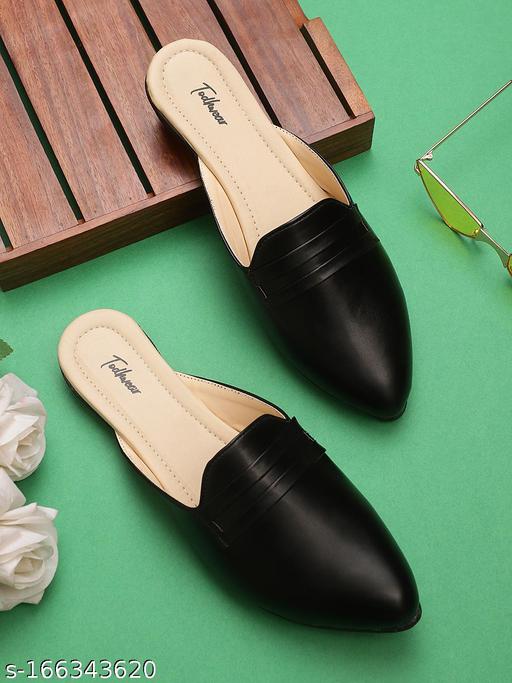 D strap Fancy Mules Bellies & Ballerinas, Flat sandals, New Model sandals for Girls, Open Back Sandals and Jutis