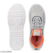 FITLER Unisex Kids Running Sports Shoes for Boys & Girls (Grey)
