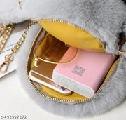 1PC cute fluffy bag for girls & women