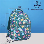 Hyper Adam for Girls College Backpack Coaching , Tuition Waterproof School Bag (Green, 28 L)