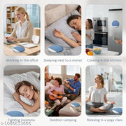 Under Pillow Speaker Bluetooth Portable Sleeping Speakers ,Ultra-Thin Portable Under Pillow Bone Conduction Bluetooth 5.4 Speaker 30/60/90 Min Timer White Noise Stereo Bass Sleeping