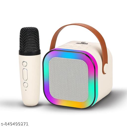 Kidsaholic Karaoke Microphone with Speaker | Wireless Bluetooth Mic for Singing | Rechargeable Kids Mic with Speaker 3–12 Years | Portable Karaoke Mic for Boys & Girls 