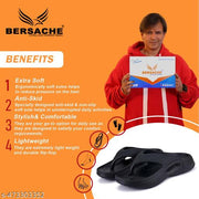 Bersache  FLIP-FLOP  for Men's & Boy's-6061-Black