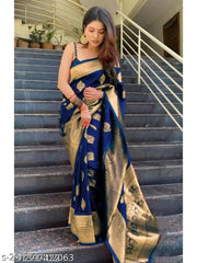 Signagraph Woven, Embellished Kanjivaram Pure Silk, Art Silk Saree