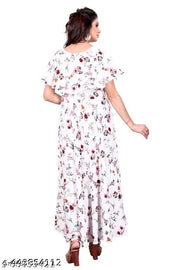 Polyster/Crepe fabric-Kurti for Women
