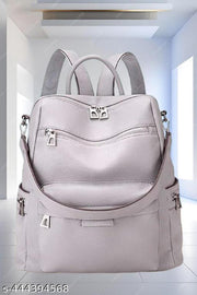 Muchova Backpack For Girls Premium Quality Bag Stylish Daily Use Backpack Classic Design Shoulder Strap Backpack(Casual Backpack For Girl Vegan Leather Bag Medium Size Bag)