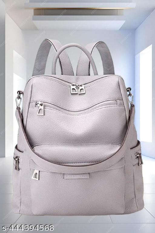 Muchova Backpack For Girls Premium Quality Bag Stylish Daily Use Backpack Classic Design Shoulder Strap Backpack(Casual Backpack For Girl Vegan Leather Bag Medium Size Bag)