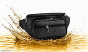 Latest Men Women Leather Waist Pack Travel Bags For Moneyy| Belt| Cards |Mobile| Documents| Kit| Books and Bills Dairy Pouch Cross Side Bag For Men Women .With Belt Stylish Small Luggage Accessories Bag I Waist Bags I Fanny pack.