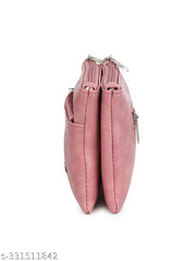 GUKA Wallet For Women / money organizer / women clutch / 3 zip compartments / multi compartment wallet