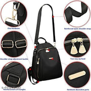 Multipurpose PU Leather Bag For Girls 20 L Size Can Easily Accommodate Books Lunch Box Bag