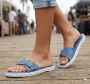 LifeO -Slider Blue For Girls & Woman