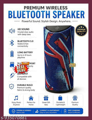 BLUTOOTH SPEAKER BOX SMARGB Bluetooth Speaker 10W with Bass Boost | Wireless Portable Speaker with Mic, USB, Aux, SD Card | Outdoor & Indoor Use | Waterproof, LED Light ShowL SIZE