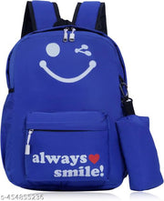 PLAYYS SCHOOL BACKPACK FOR GIRLS | COLLEGE BAG | TUITION BAG (BLUE)
