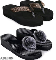 combo of women slippers