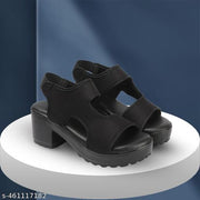High Heel Stylish and High-heeled footwear adorned with artificial pearls Comfortable Sandals For Women's and Girl's|Stylish Heels Sandal for Womens